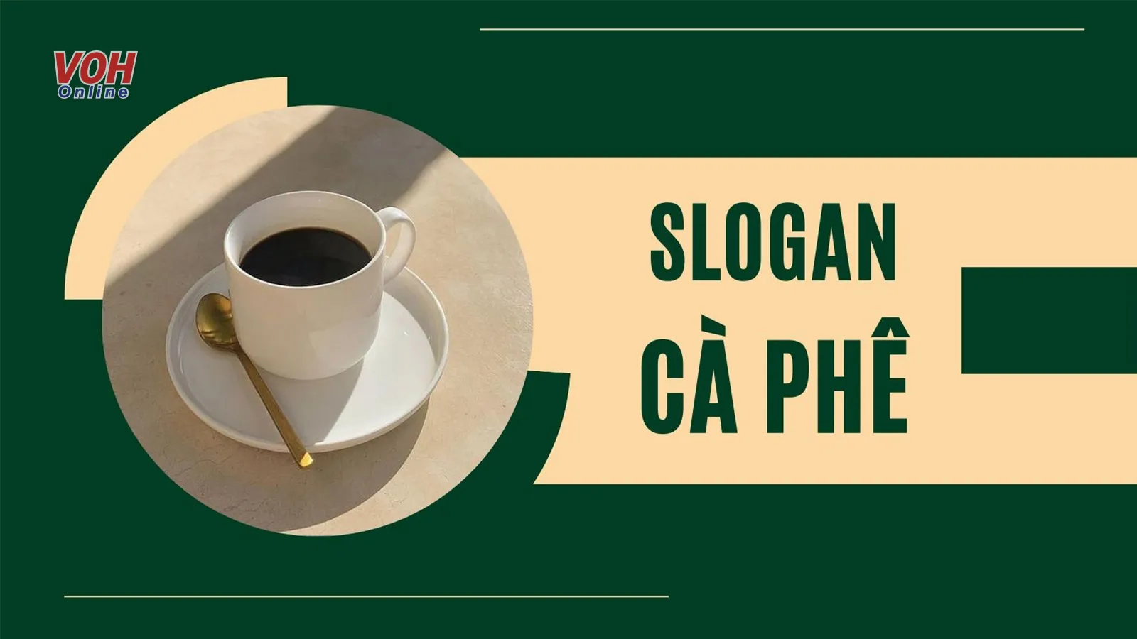 100+ câu slogan hay về cà phê, slogan cho quán cà phê