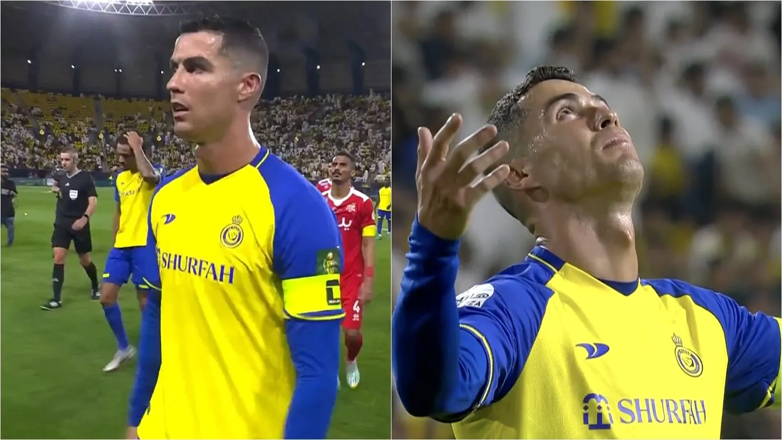 Ronaldo bị NHM chế giễu vì hành động vụng về