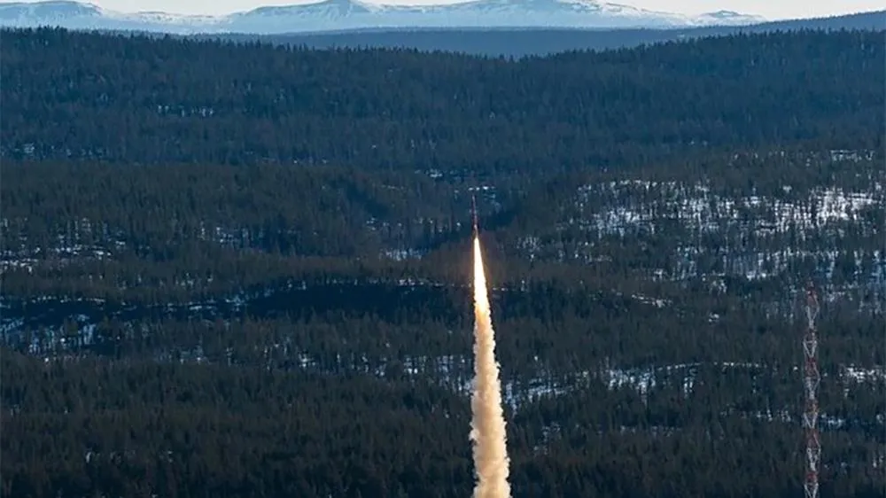 Tên lửa thử nghiệm của Thụy Điển rơi xuống lãnh thổ Na Uy