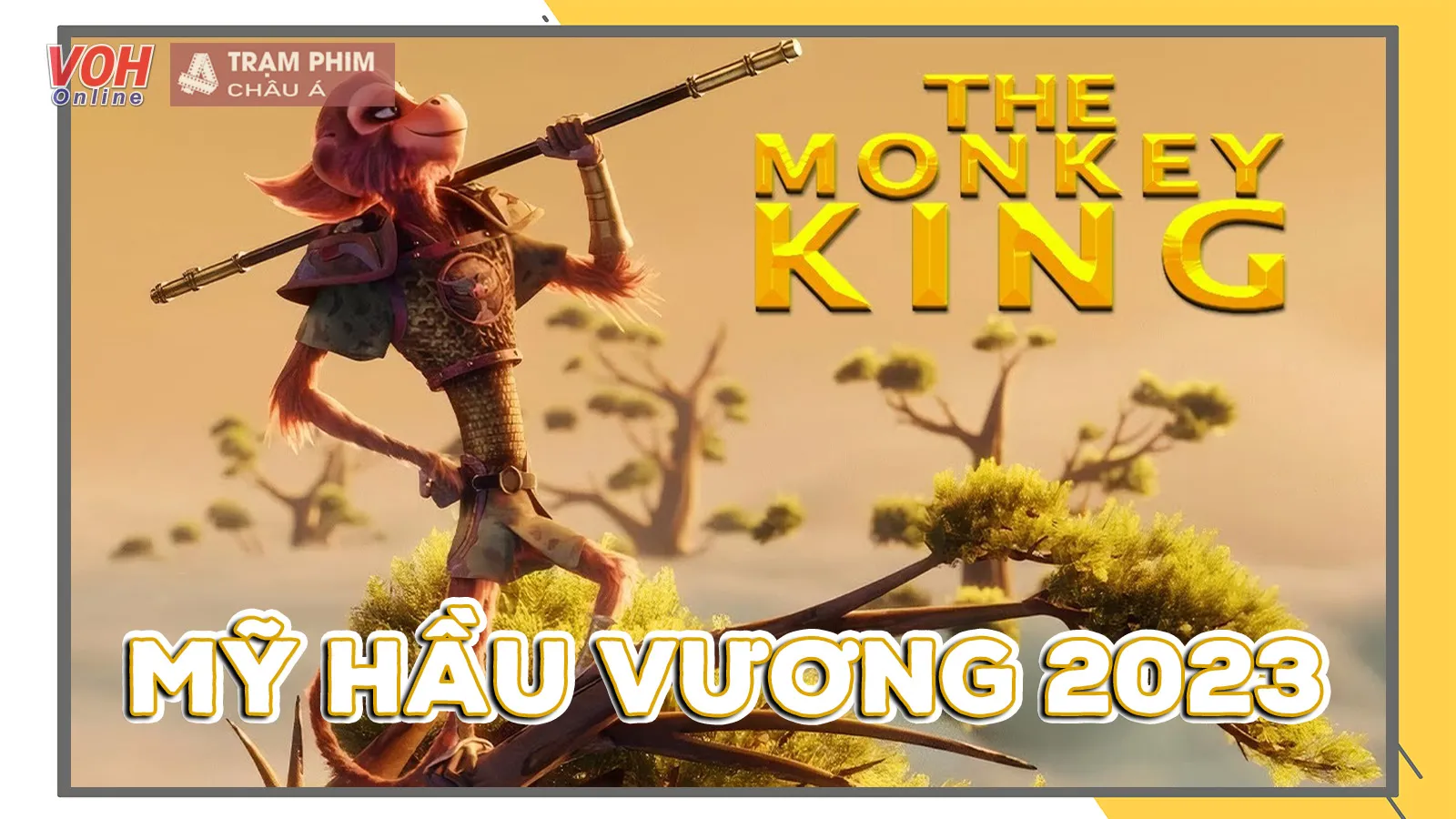 Phim hoạt hình Mỹ Hầu Vương (2023) của Châu Tinh Trì vừa tung poster đã bị chê bai