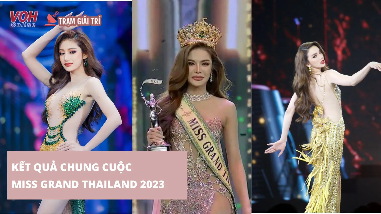 Kết quả chung cuộc của Miss Grand Thailand 2023 nhận được nhiều sự ủng hộ