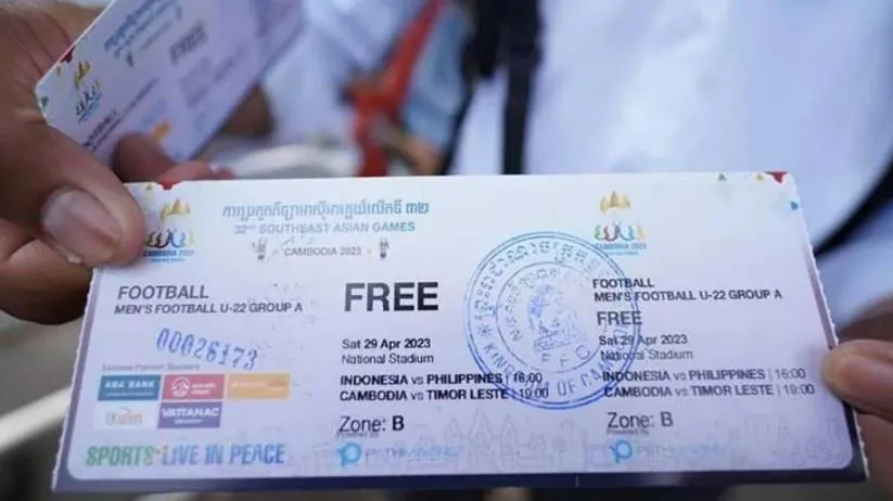 Campuchia công bố “hotline” đăng ký vé xem bóng đá cho CĐV nước ngoài