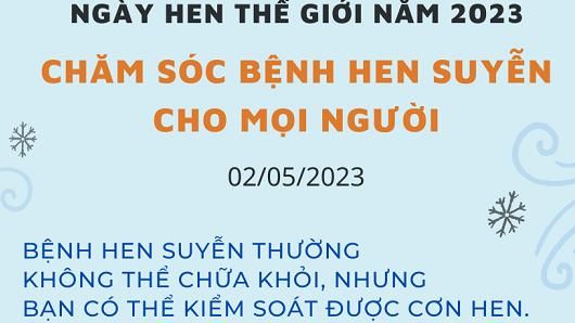 Ngày Hen thế giới năm 2023: Chăm sóc bệnh hen suyễn cho mọi người