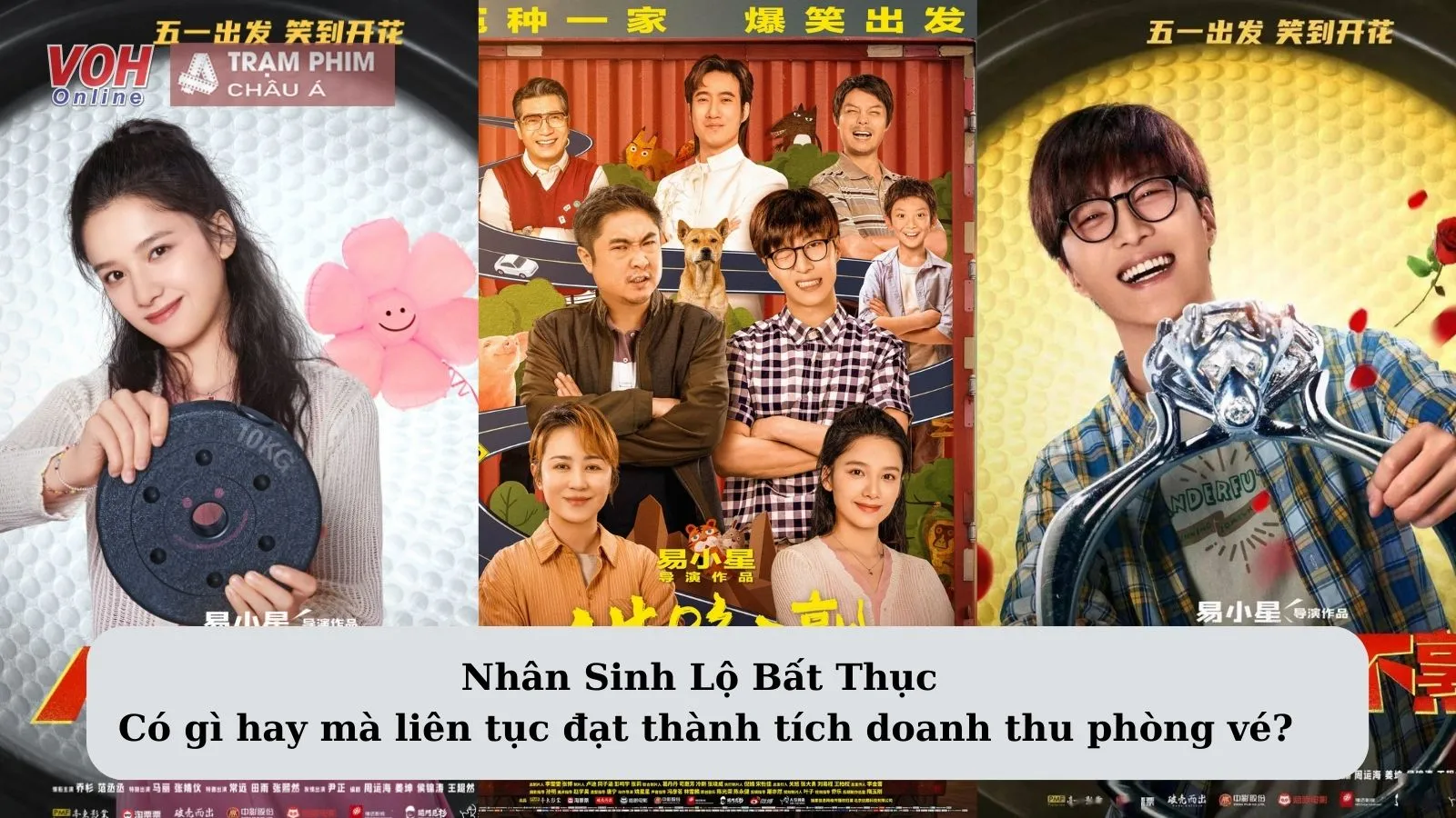 Phim chiếu rạp Nhân Sinh Lộ Bất Thục có gì hay mà liên tục đạt thành tích doanh thu phòng vé?