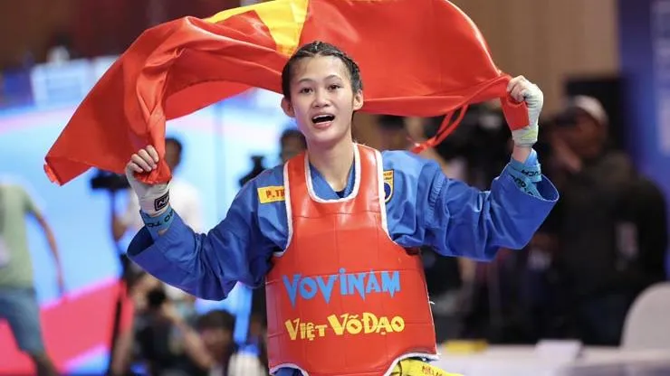 VĐV Đỗ Phương Thảo giúp vovinam Việt Nam có tấm HCV thứ hai