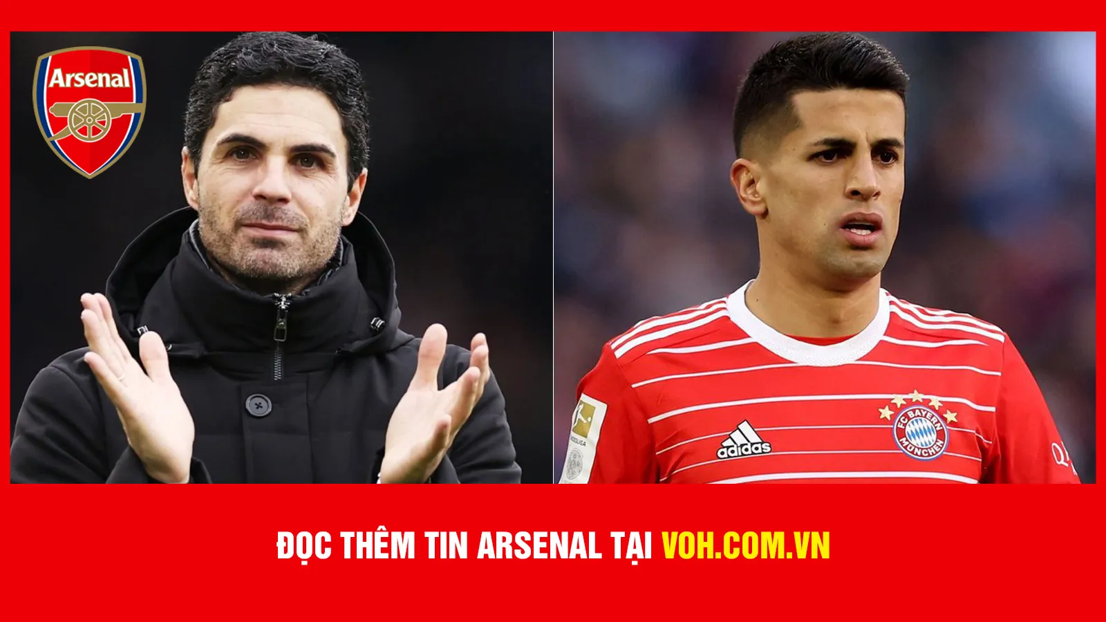 Arsenal muốn ra tay giải cứu sự nghiệp của Joao Cancelo