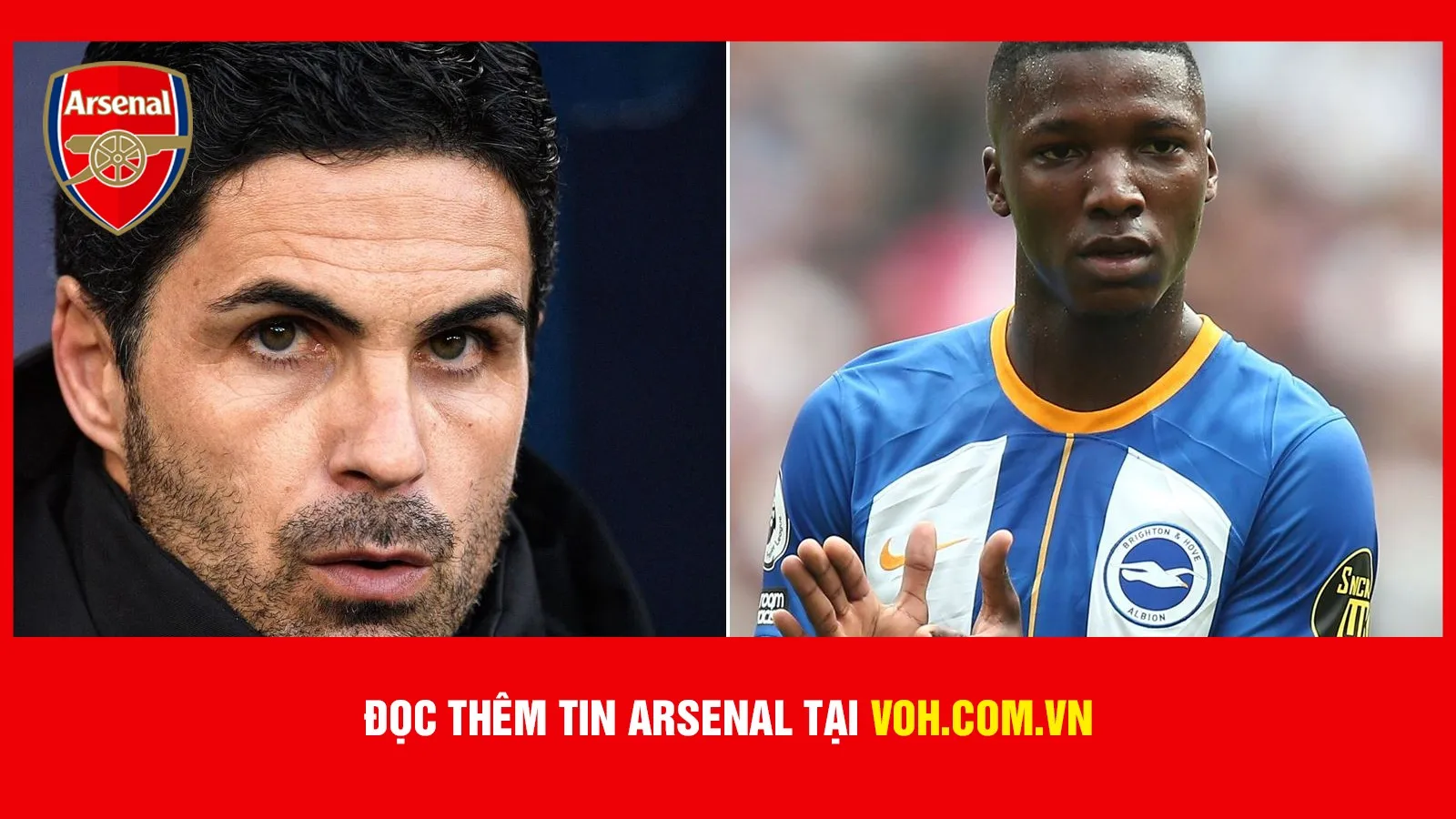 Người đại diện Moises Caicedo nói lời “mật ngọt” khó cưỡng với Arsenal