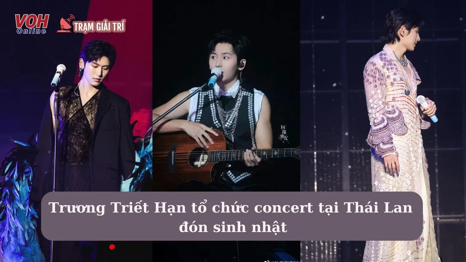 Bị phong sát tại quê nhà, Trương Triết Hạn tổ chức concert tại Thái Lan đón sinh nhật