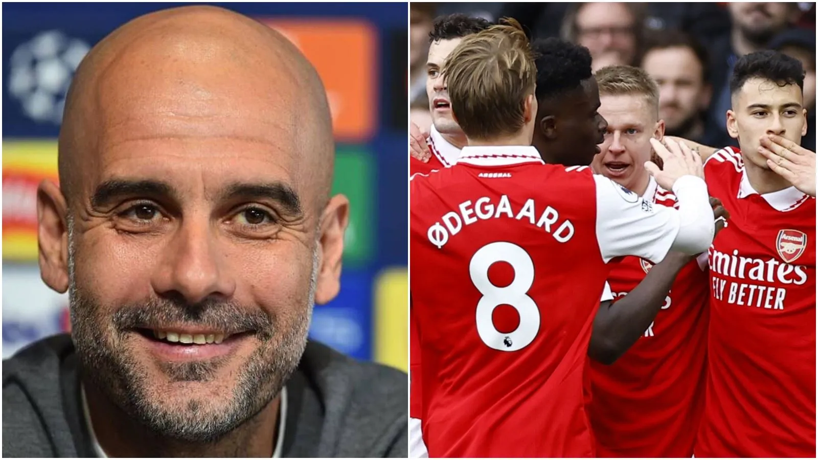 Pep lên tiếng động viên Arsenal thắng thêm đi