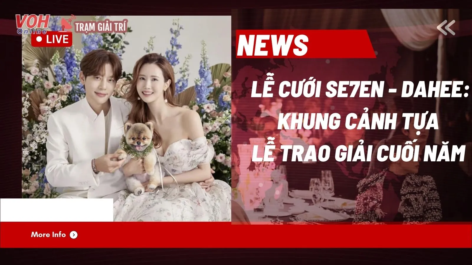 Vì sao nói Đám cưới Se7en, Lee Dahee không khác gì một lễ trao giải cuối năm?