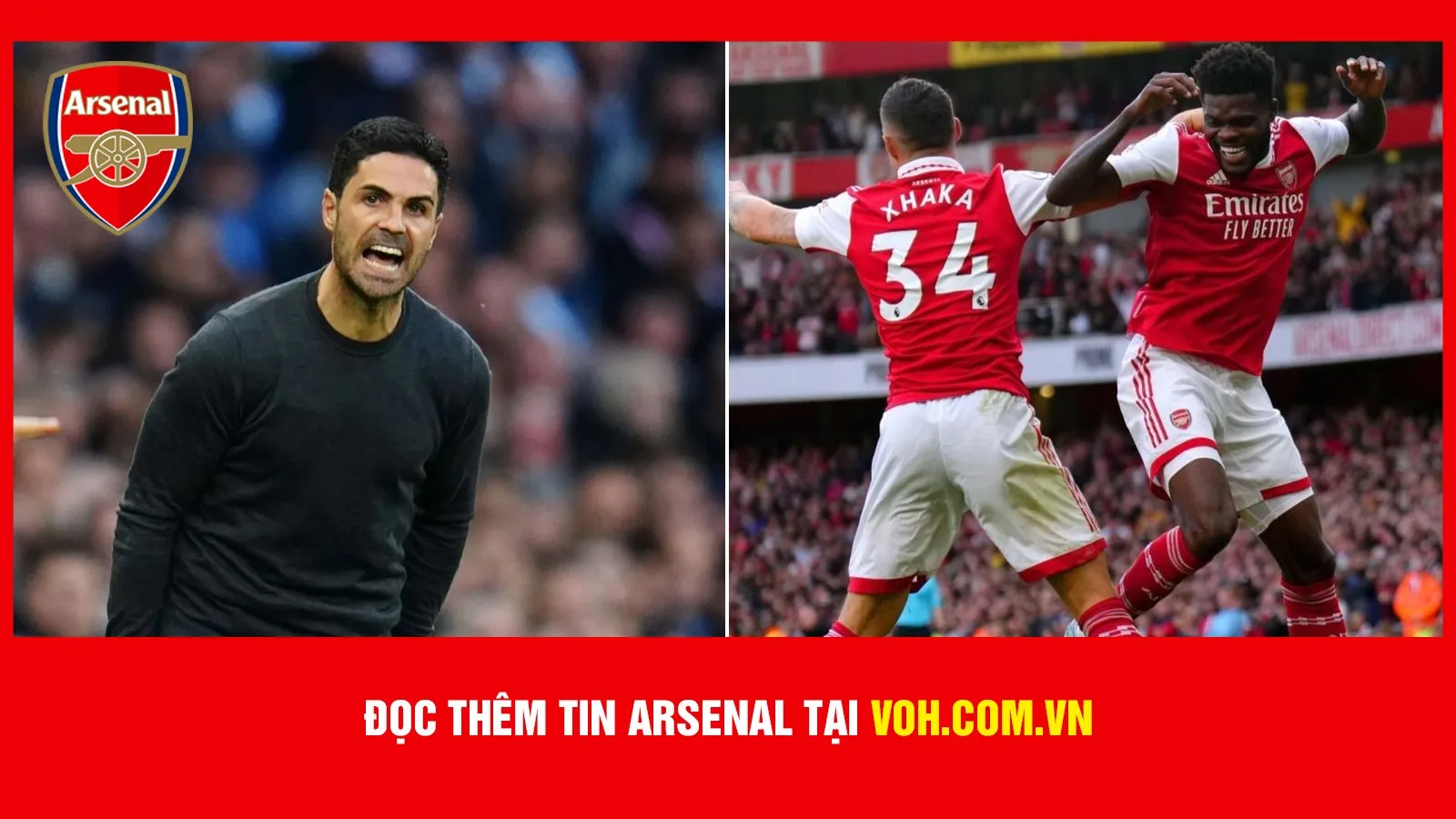 Mikel Arteta “nổi đóa” yêu cầu các cầu thủ Arsenal tập trung đua vô địch