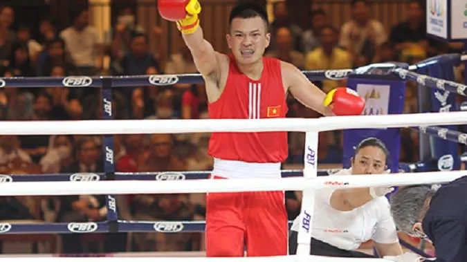 Tay đấm Bùi Phước Tùng giành HCV ở lần đầu dự SEA Games
