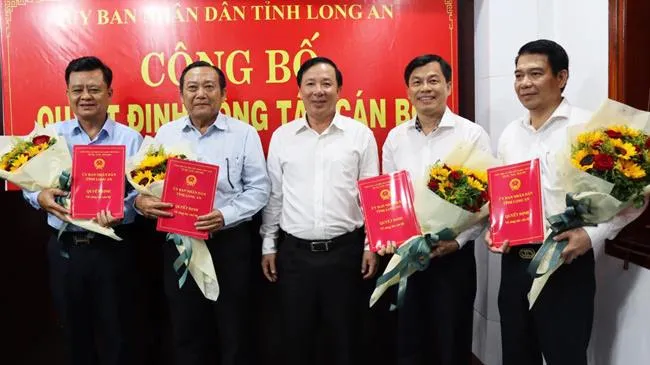 Long An: Điều động, bổ nhiệm lãnh đạo các sở, ngành