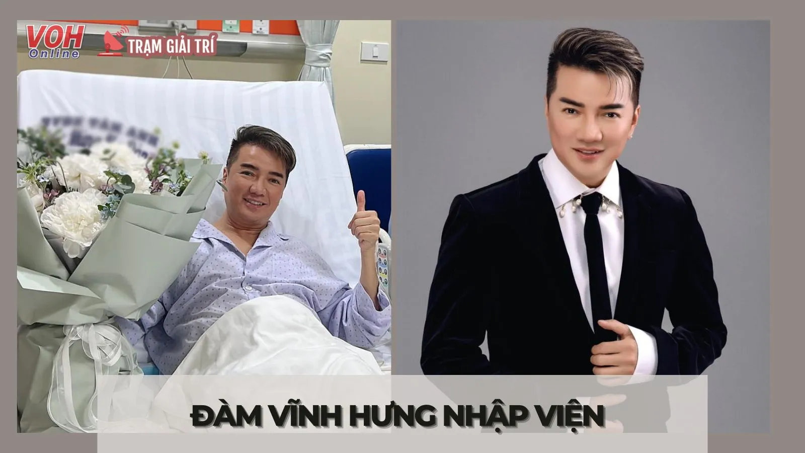 Đàm Vĩnh Hưng nhập viện, hủy hai show diễn nước ngoài