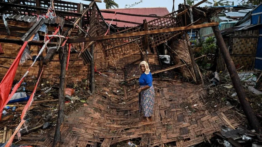 Myanmar: Số người chết do bão Mocha tăng lên 41