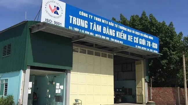 Bắt tạm giam giám đốc và phó giám đốc Trung tâm đăng kiểm 76-03D