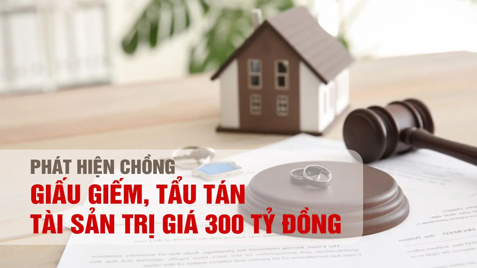 Chồng giấu vợ khối tài sản 300 tỷ đồng trong suốt 20 năm chung sống