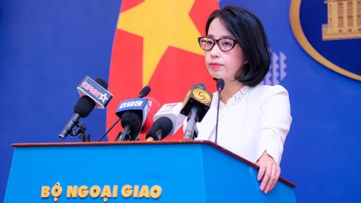 Bộ Ngoại giao lên tiếng việc tàu nghiên cứu Trung Quốc đi vào vùng đặc quyền kinh tế Việt Nam