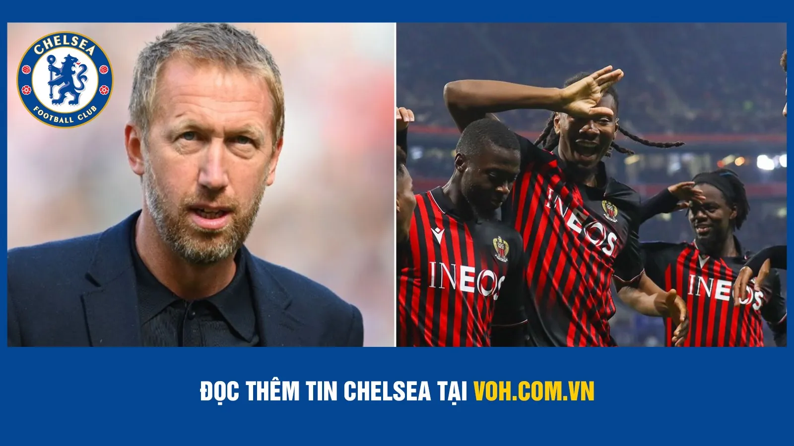 HLV Graham Potter sắp có bến đỗ mới, tái ngộ cựu cầu thủ Chelsea