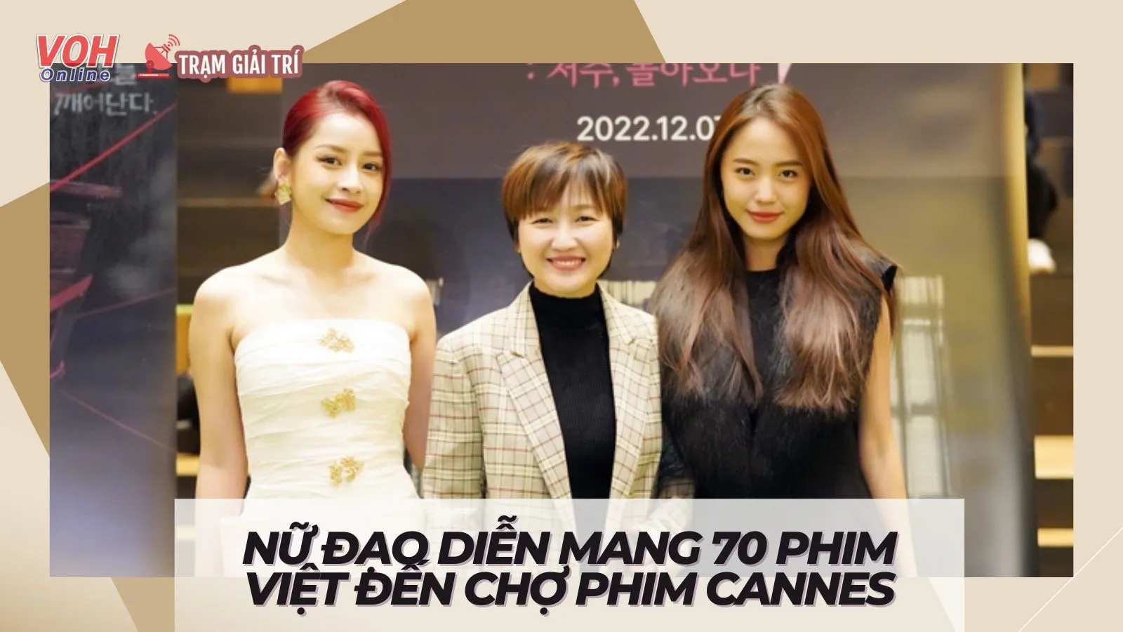 Nữ đạo diễn mang 70 phim Việt đến chợ phim Cannes