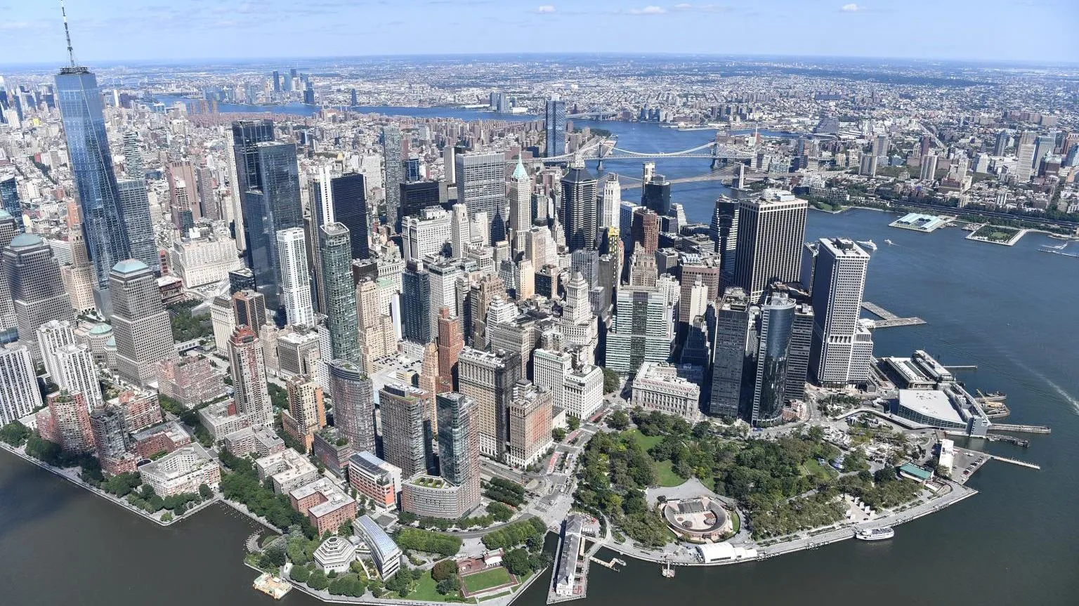 Thành phố New York đang chìm dần do sức nặng của các tòa nhà