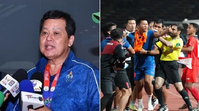Trưởng đoàn U22 Thái Lan từ chức sau vụ hỗn chiến tại SEA Games 32
