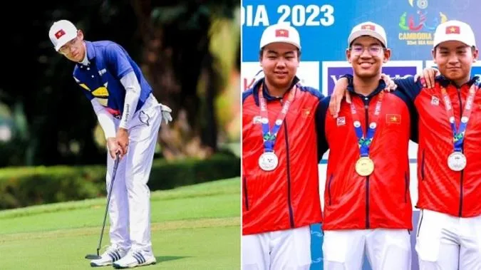 Golfer Lê Khánh Hưng lọt top 500 thế giới sau tấm HCV SEA Games 32