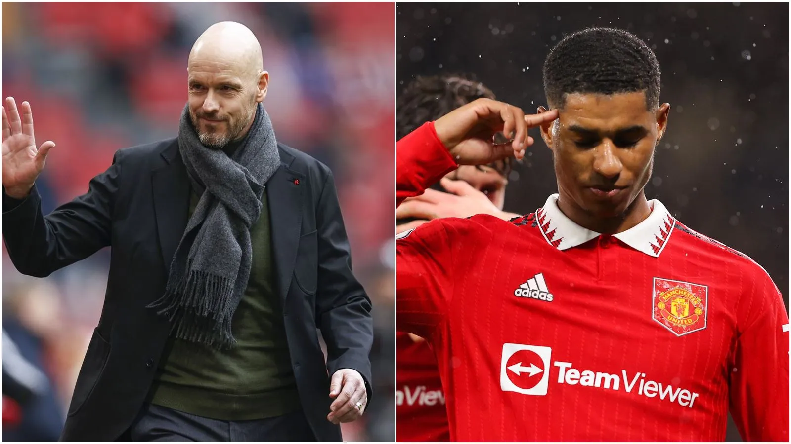 Rashford khiến NHM MU lo lắng sốt vó, Ten Hag lên tiếng giải đáp nguyên nhân