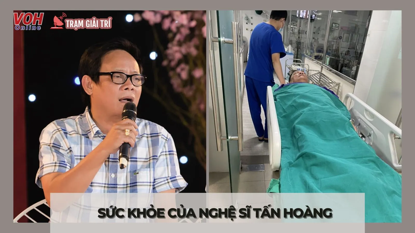 Tình hình sức khỏe của nghệ sĩ Tấn Hoàng sau khi đột quỵ