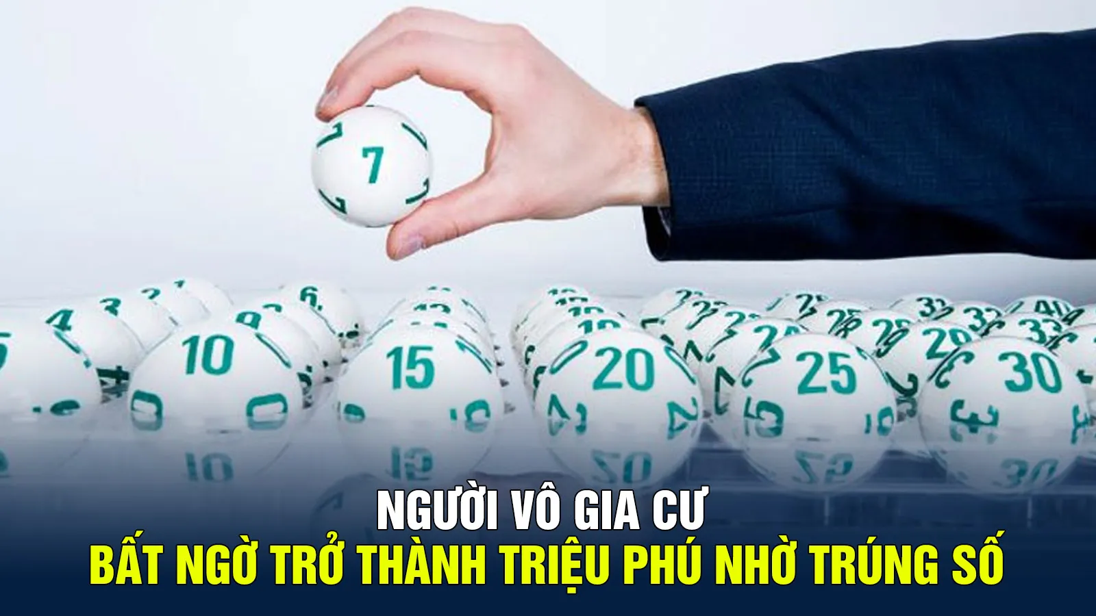 Người vô gia cư bất ngờ trở thành triệu phú nhờ trúng số