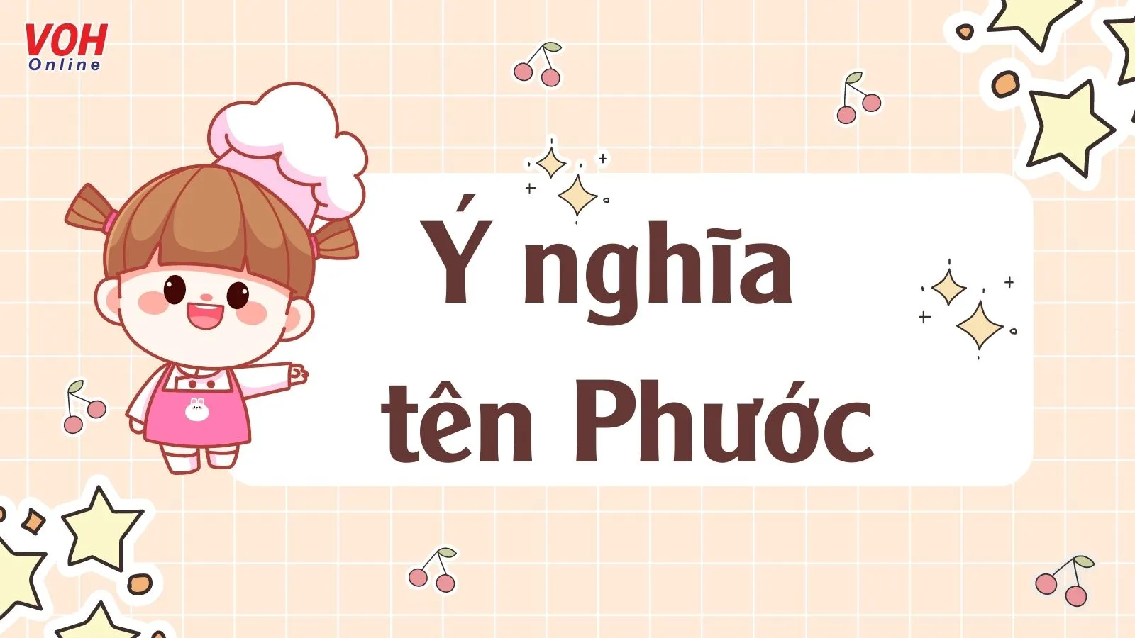 Ý nghĩa tên Phước, đặt tên đệm hay cho tên Phước