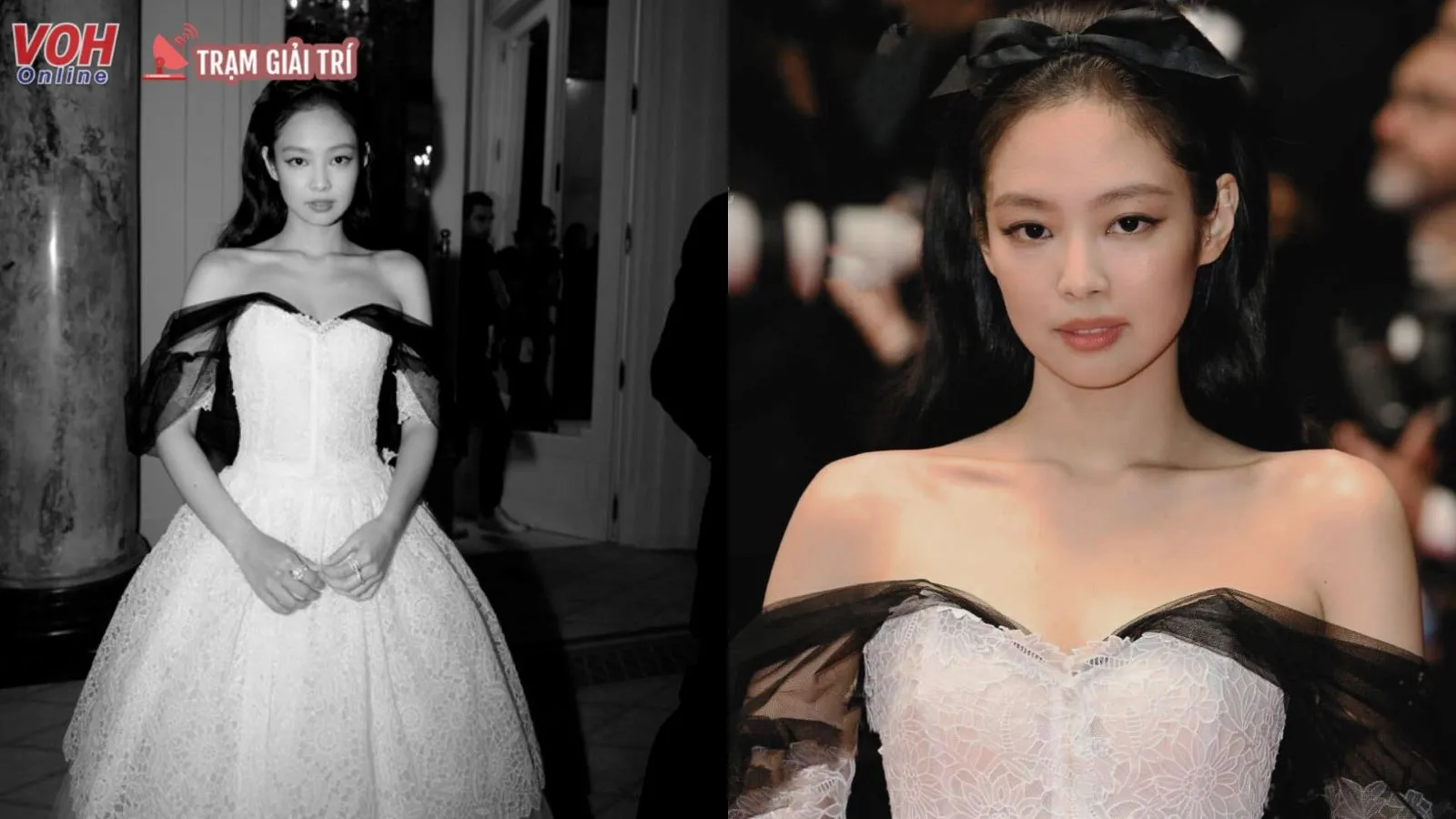 BLACKPINK Jennie rực rỡ tựa công chúa tại Liên hoan phim Cannes