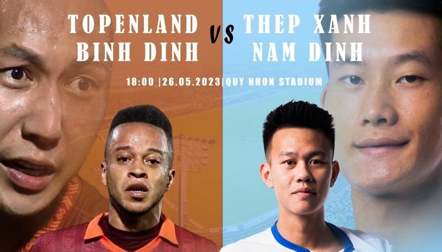 Link xem trực tiếp Bình Định vs Nam Định (V-League 2023 vòng 9, 18h00 ngày 26/5)