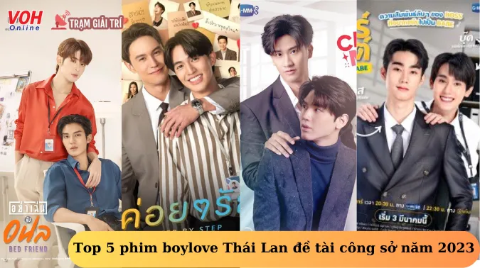 Top 5 bộ phim boylove Thái Lan đề tài công sở hay nhất năm 2023