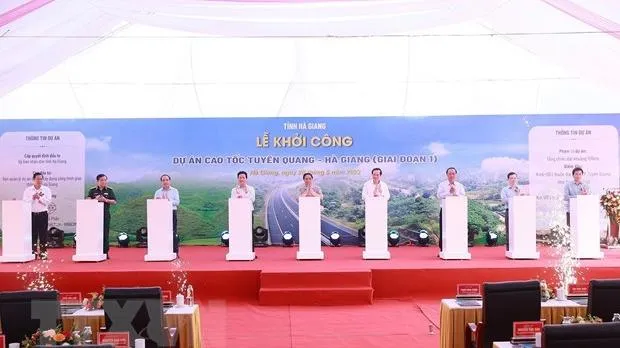 Khởi công cao tốc Tuyên Quang - Hà Giang: Phát triển kinh tế, đảm bảo quốc phòng an ninh