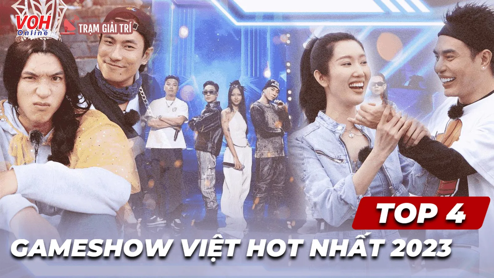Điểm danh loạt gameshow &quot;nghìn máu&quot; bùng nổ truyền hình Việt 2023
