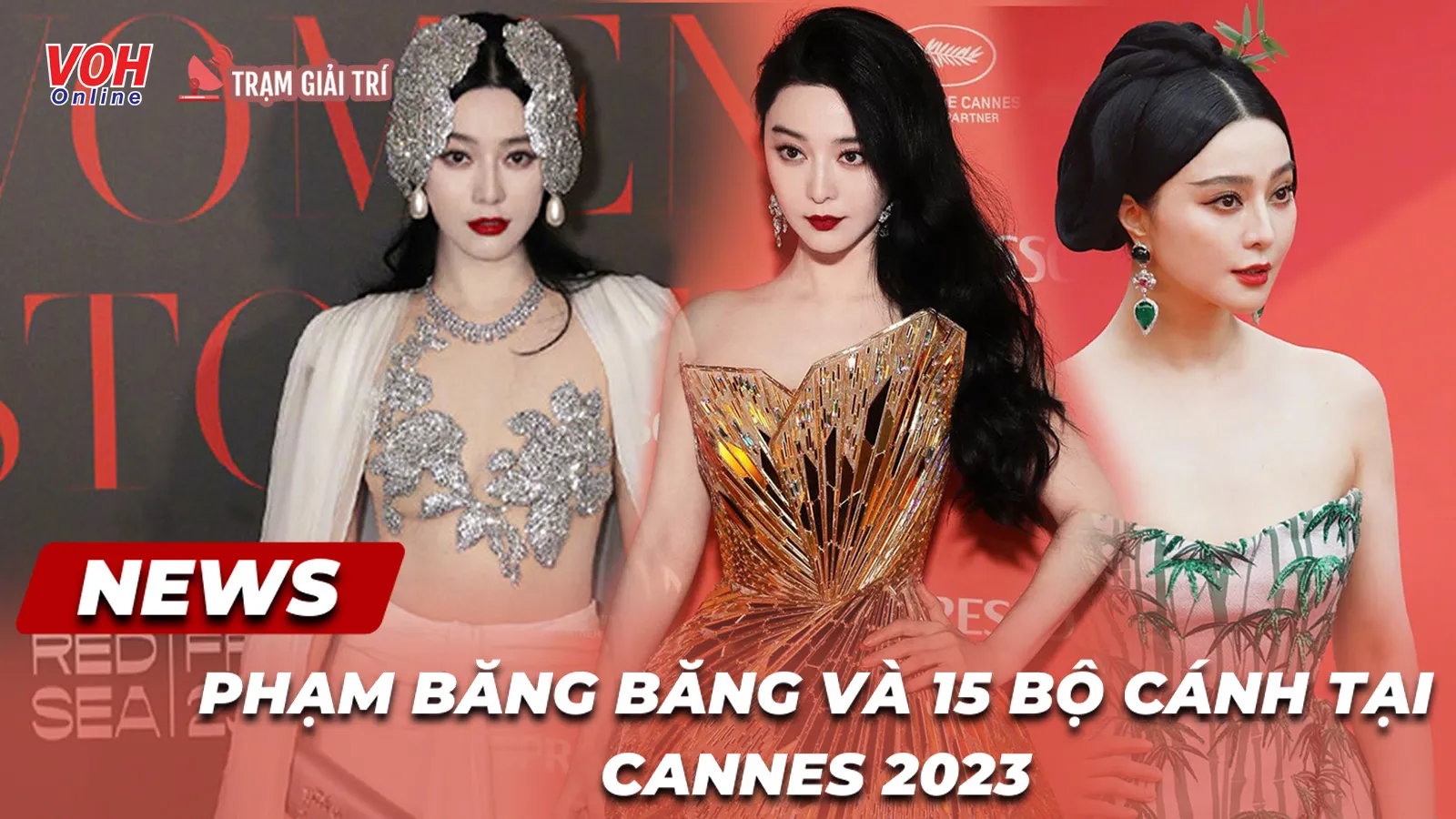 Kiên trì đi Cannes 2 tuần liên tục, Phạm Băng Băng có tìm lại được hào quang đã mất?