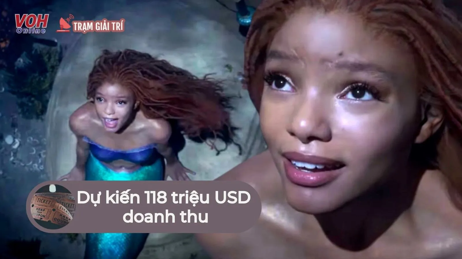 Mặc những lời bàn tán, The Little Mermaid chiếm lĩnh phòng vé ngay khi vừa ra mắt