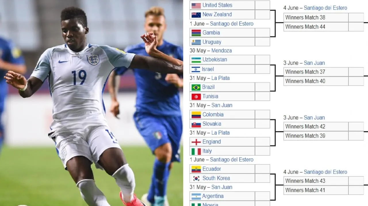 Vòng 1/8 U20 World Cup 2023: U20 Anh đấu U20 Italia | Chờ châu Á tạo bất ngờ