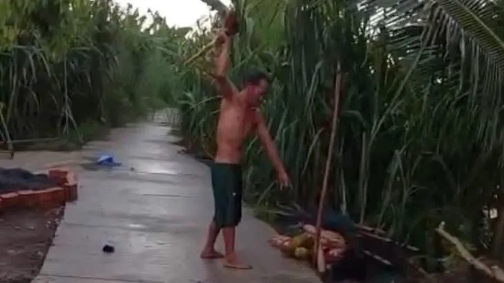 Làm rõ vụ chồng nghiện rượu đánh vợ dã man