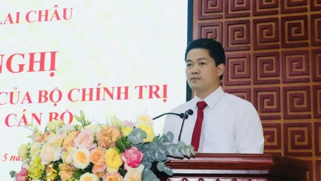 Ông Vũ Mạnh Hà làm Phó Bí thư Tỉnh ủy Lai Châu