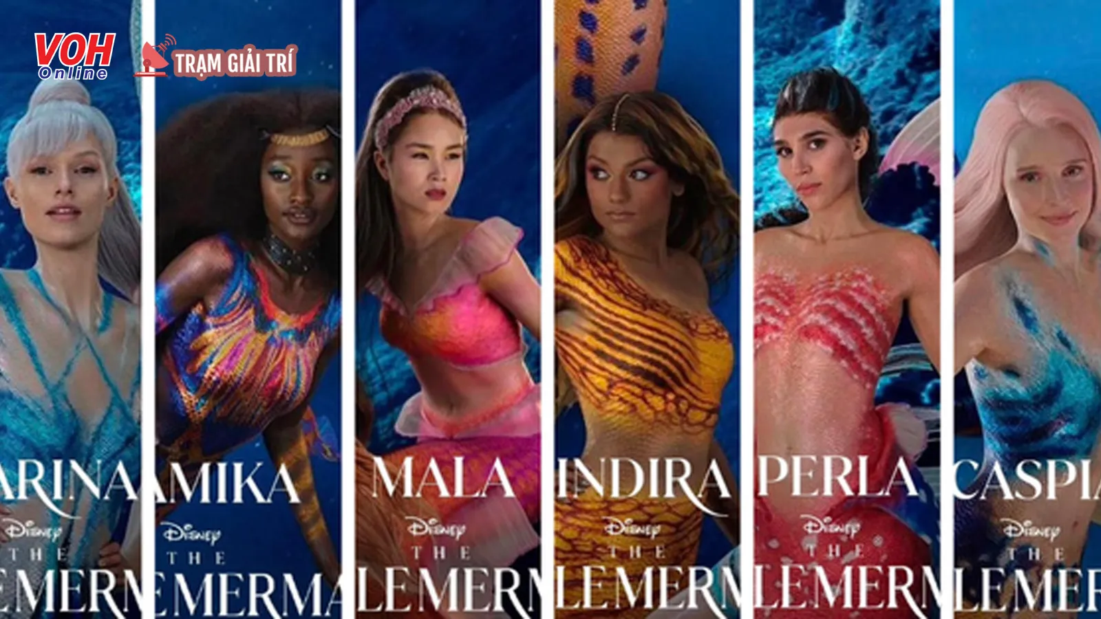 Không chỉ mỗi Ariel, 7 cô con gái của vua Triton đều có câu chuyện riêng