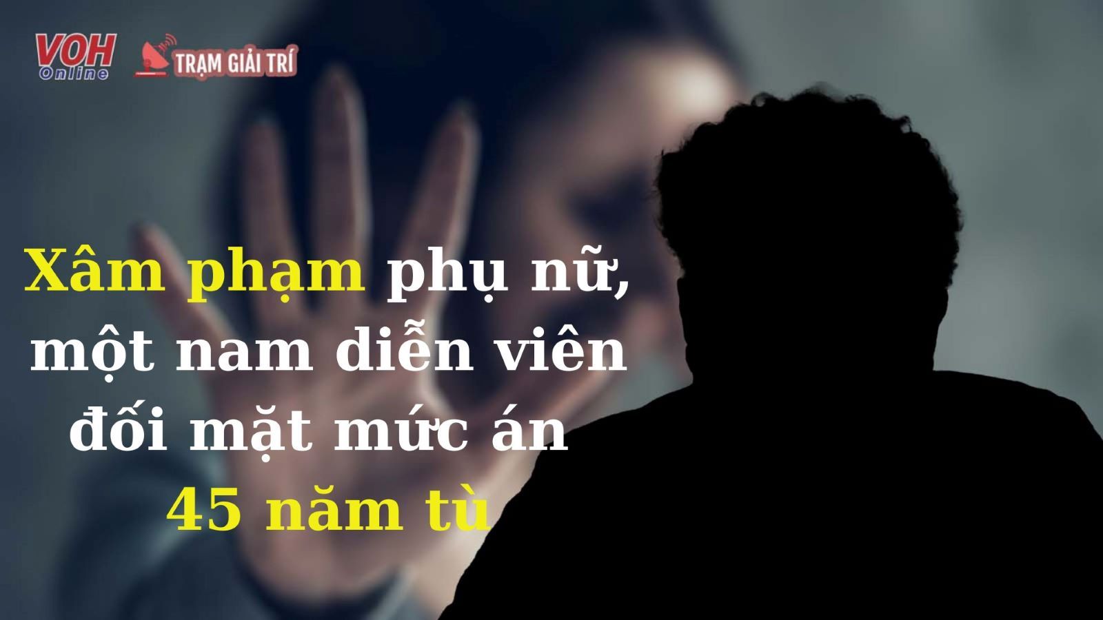 Xâm phạm 2 phụ nữ, nam diễn viên đối mặt 45 năm tù