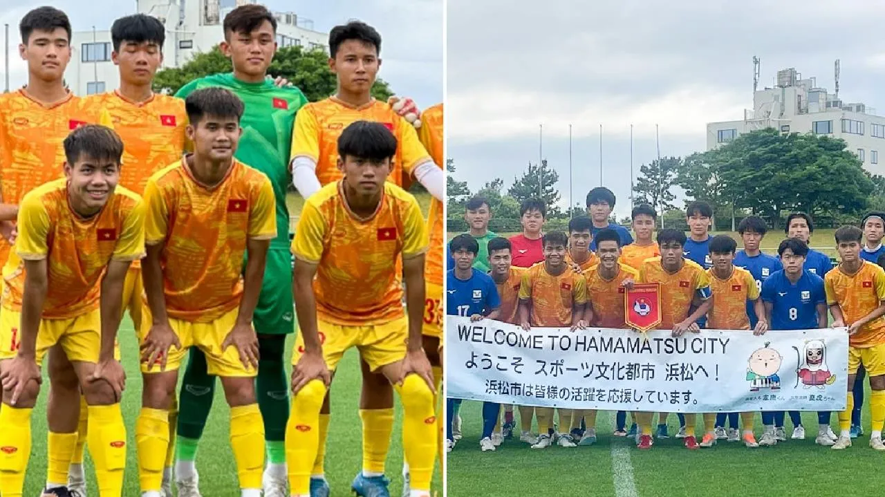 U17 Việt Nam hòa đáng tiếc đối thủ được đánh giá cao tại Nhật Bản
