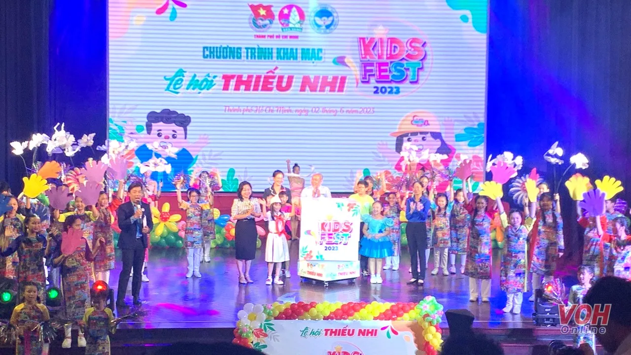 Khai mạc Lễ hội Thiếu nhi Thành phố - Kids Fest 2023