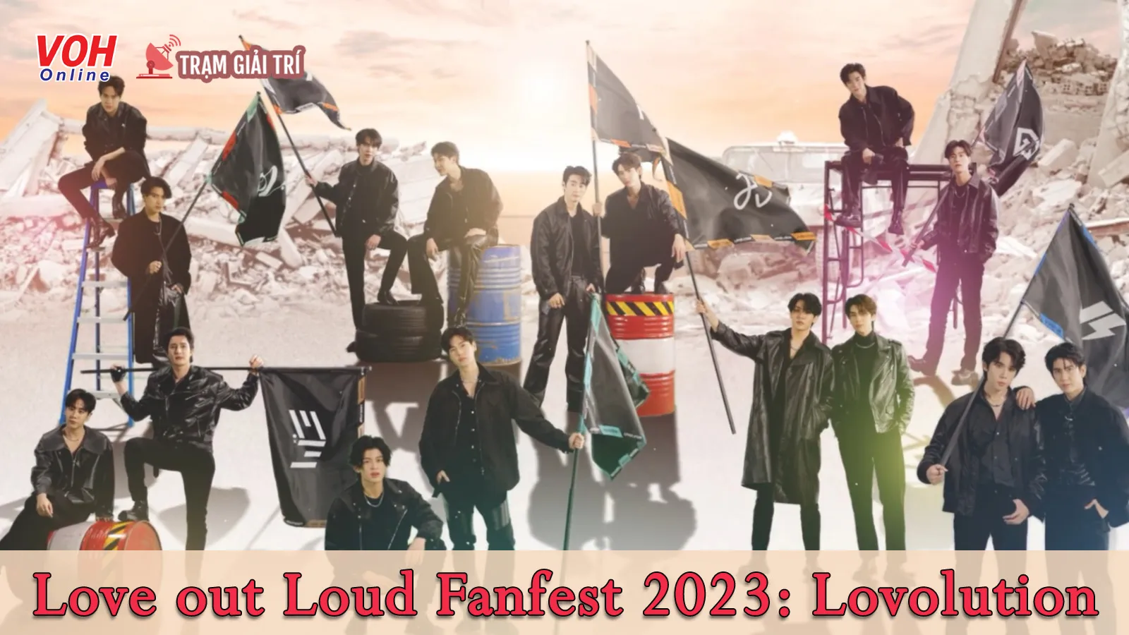 Love out Loud Fanfest 2023 bùng nổ với 8 cặp đôi Boylove hot nhất GMM