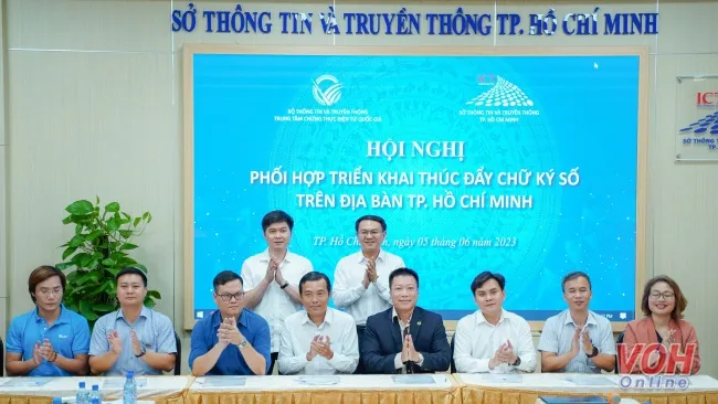 TPHCM: Cung cấp chữ ký số miễn phí cho người dân từ tháng 6/2023