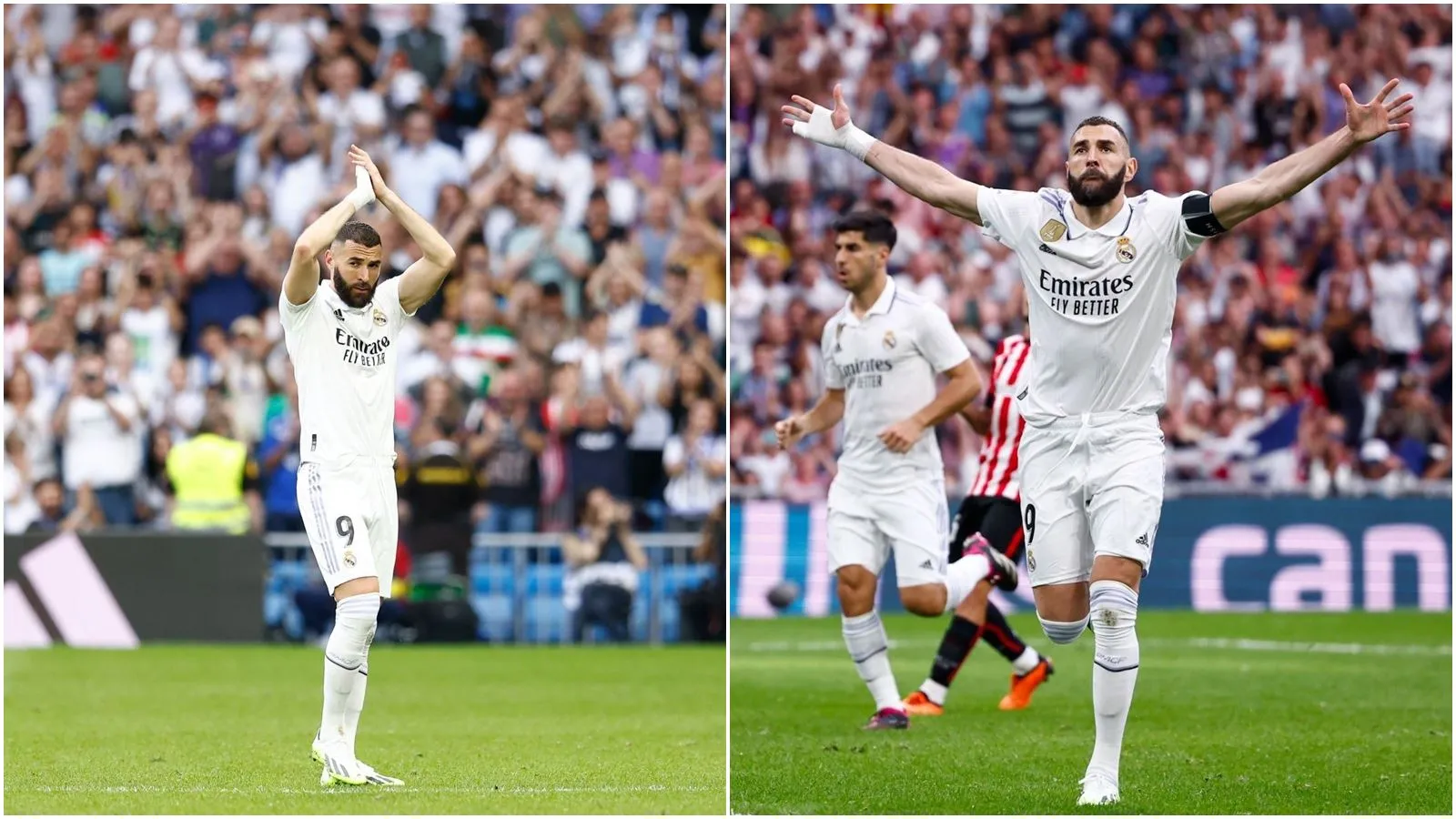 Benzema bật khóc trong ngày cuối khoác áo Real Madrid