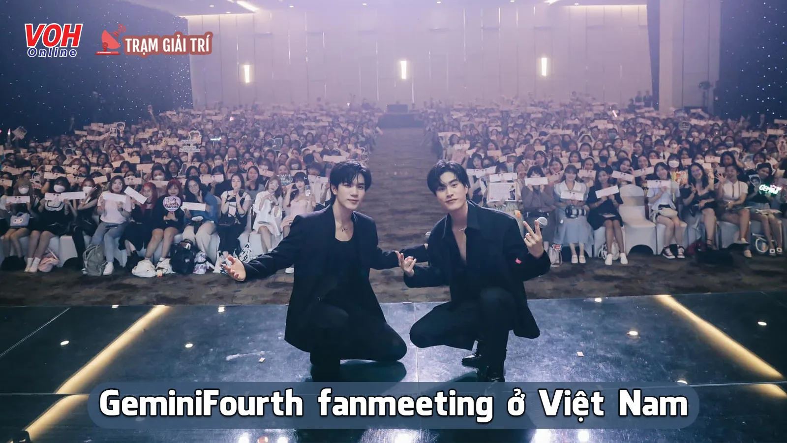 Fanmeeting của GeminiFourth ở Việt Nam: Những khoảnh khắc đáng nhớ