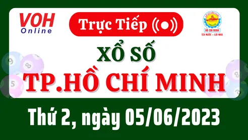 XSHCM 5/6 - Kết quả xổ số TP.HCM hôm nay thứ 2 ngày 5/6/2023